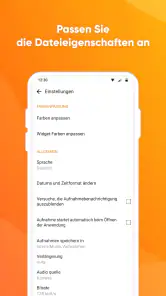 Einfaches Diktiergerät screenshot