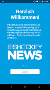 Eishockey News E-Paper screenshot