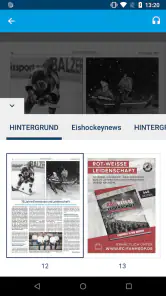 Eishockey News E-Paper screenshot