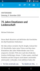 Eishockey News E-Paper screenshot