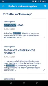 Eishockey News E-Paper screenshot