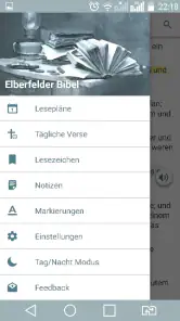 Elberfelder Bibel screenshot