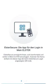 ElsterSecure - sicherer Login screenshot