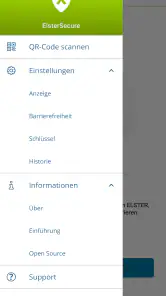 ElsterSecure - sicherer Login screenshot