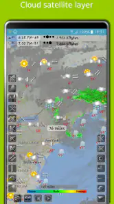 eMap HDF: Wetter und Windkarte screenshot