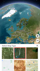 Erdkarte - 3D Welt screenshot