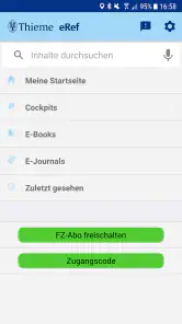 eRef App screenshot