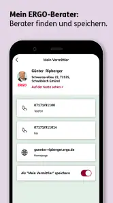 ERGO APP screenshot