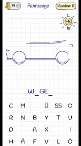 Errate das Wort (Hangman) screenshot