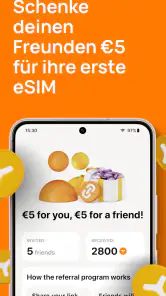 eSIM Mobile Data by YESIM screenshot