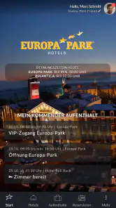Europa-Park Hotels screenshot
