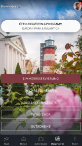 Europa-Park Hotels screenshot
