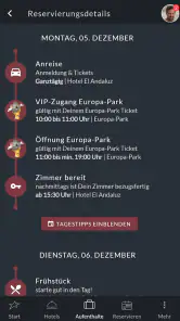 Europa-Park Hotels screenshot