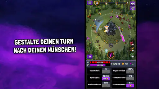 Evil Tower-  Idle Defense TD screenshot