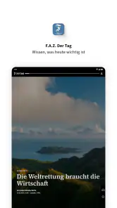 F.A.Z. Der Tag - Nachrichten screenshot
