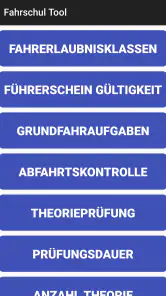 Fahrschul Tool screenshot