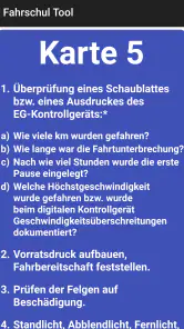 Fahrschul Tool screenshot