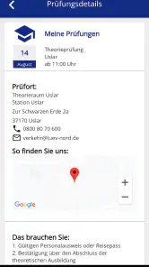 Fahrschüler-App screenshot