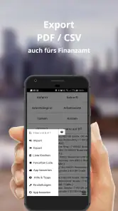 Fahrtenbuch GPS-Zeiterfassung screenshot