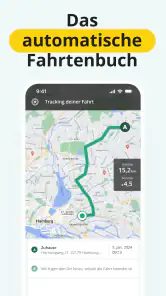 Fahrtenbuch von Driversnote screenshot