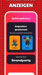 Fakeit: Imposter Spiel screenshot