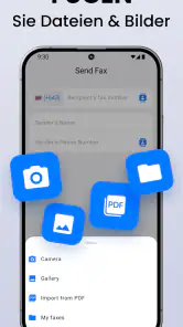 FaxFree: Fax senden vom Handy screenshot