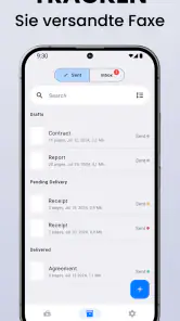 FaxFree: Fax senden vom Handy screenshot