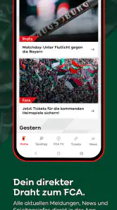 FC Augsburg 1907 screenshot