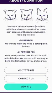 Feline Grimace Scale screenshot