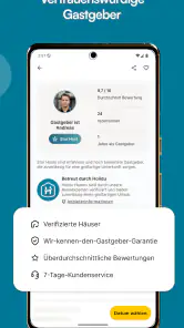 ferienwohnungen.de: Suchportal screenshot