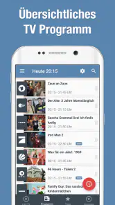 Fernsehen App mit Live TV screenshot