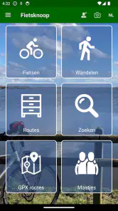 Fietsknoop Radeln und Wandern screenshot
