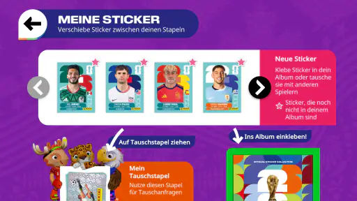 FIFA Panini Collection screenshot