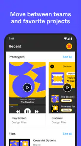 Figma: view. comment. mirror. screenshot