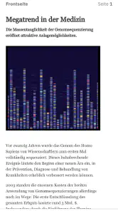 Finanz und Wirtschaft E-Paper screenshot