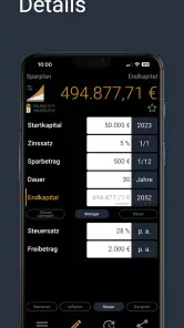 Finanzrechner - MarkMoney3 screenshot