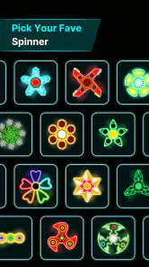 Fingerspinner: Glow Art Draw screenshot