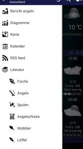 Fischerei vorhersage screenshot