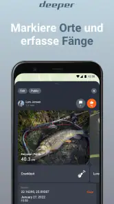 Fish Deeper - Fishing App screenshot