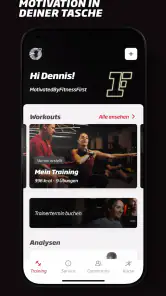 Fitness First Germany screenshot