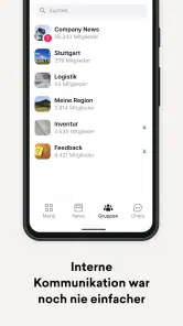 Flip Mitarbeiter-App screenshot