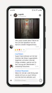 Flip Mitarbeiter-App screenshot