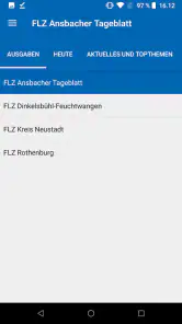FLZ E-PAPER screenshot