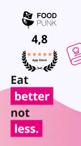 Foodpunk - dein Ernährungsplan screenshot