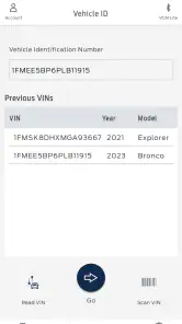 Ford DiagNow screenshot