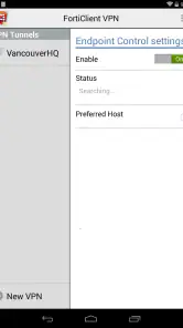 FortiClient VPN screenshot