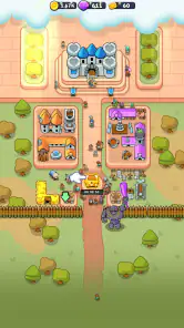 Fortress Merge: Puzzle Defense screenshot