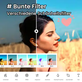 Foto-Editor - Gesichts-Make-up screenshot