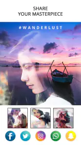 Fotomischung - Doppelbelichtun screenshot
