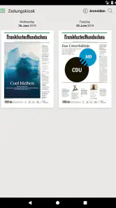 FR Digitale Zeitung screenshot